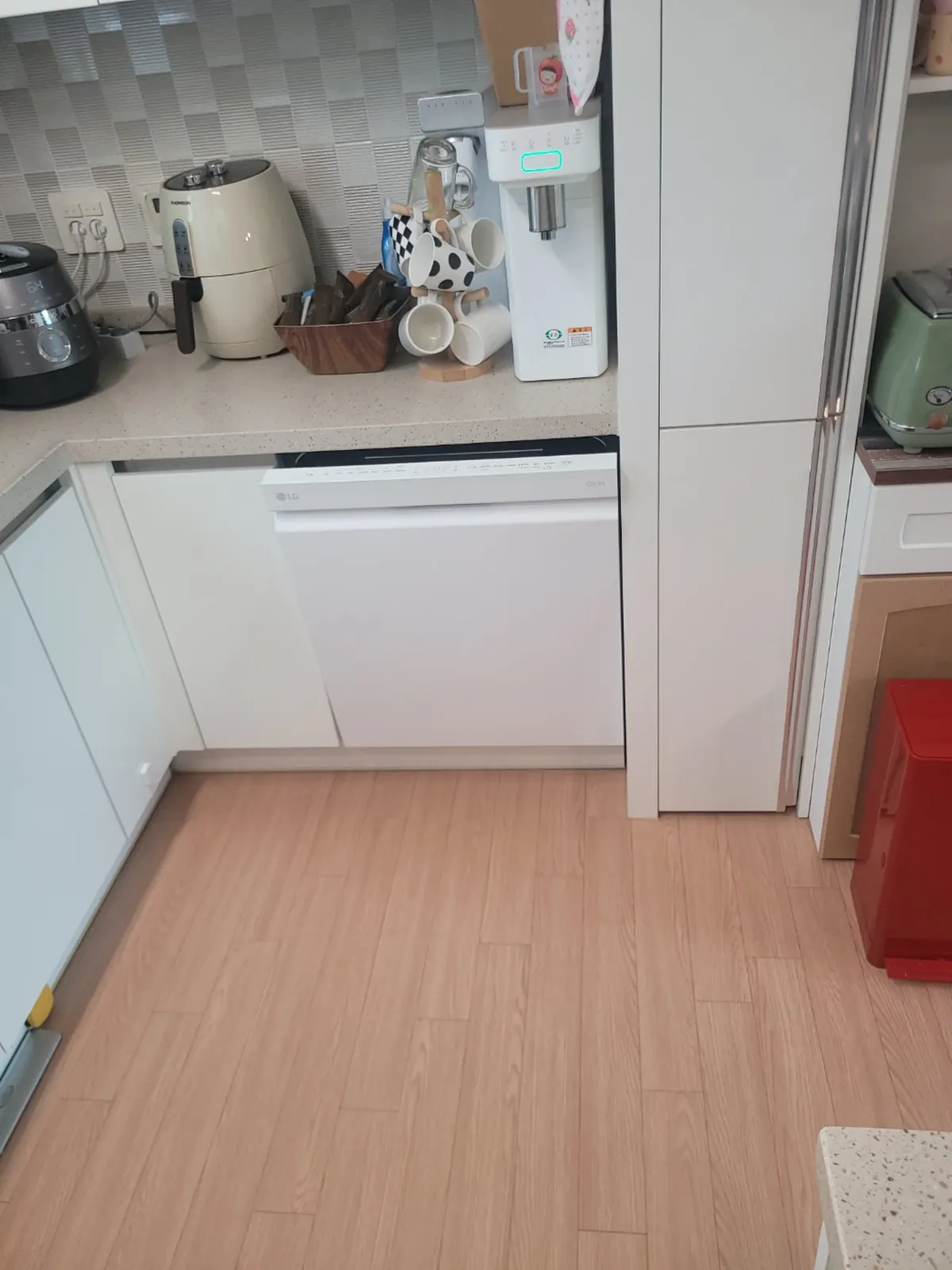 싱크대 부분교체 시공 전 현장 4